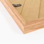 Eiken houten fotolijst 20x25 Zijkant